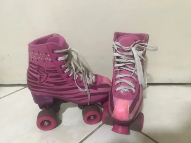 Patins fenix sports 4 rodas infantil 34/35