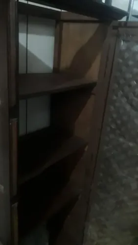 Oratório maravilhoso de cristaleira antiga para restauro