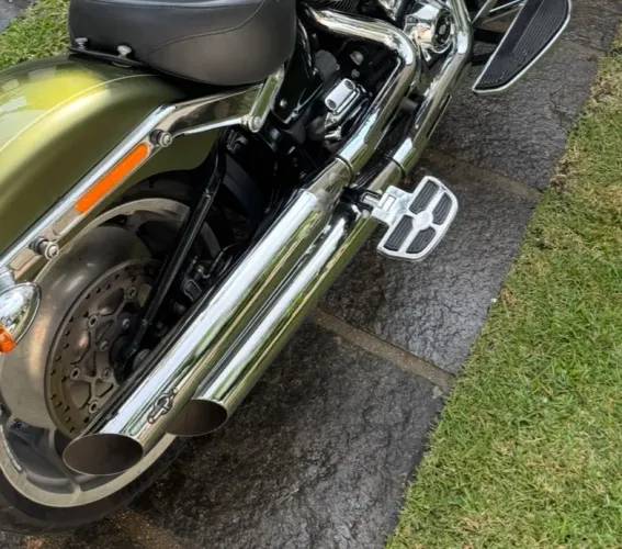 Ponteira Cromada customer para fat boy 2022