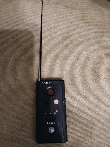 Detector de Câmeras CC308+ uso detetive