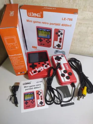 Console Portátil 400 Jogos Retro - LE-786