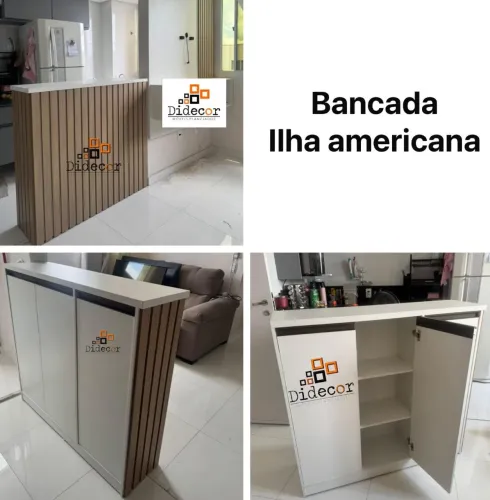 Bancada ilha americana 