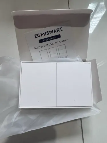 Zemismart Matter WiFi 2 Gangs