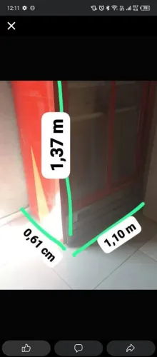 Freezer vertical em veículo