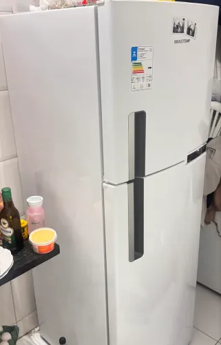 Geladeira/Refrigerador Brastemp Frost Free Duplex 375L Branco 220V - BRM44