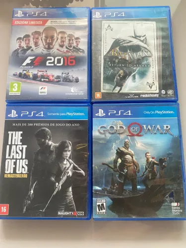 Vendo jogos de ps4