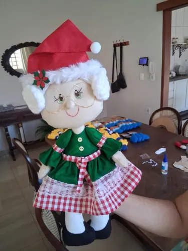 Mamãe Noel "artesanato"