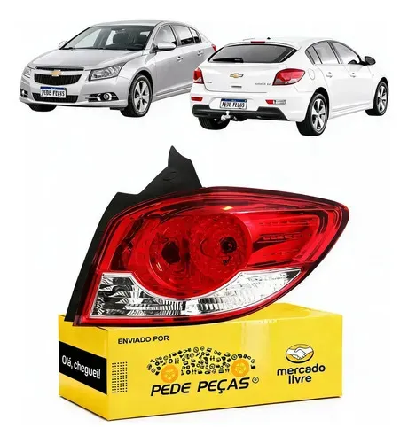 Lanterna Sinaleira Gm Cruze Sport6 2012 2013 A 2016 Novo Ld Direito/passageiro Vermelho