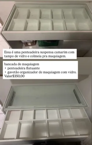 Penteadeira organizadora