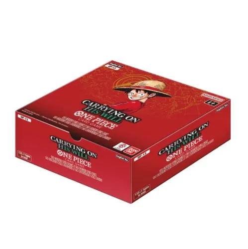 One Piece Carrying On His Will Op 13 Bandai Inglês Caixa Booster Lacrado