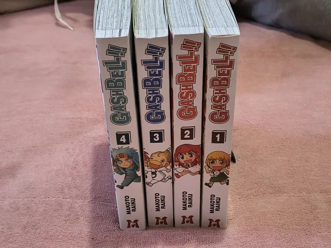 Mangá - Gash Bell!! (Zatch Bell) - 1 a 4