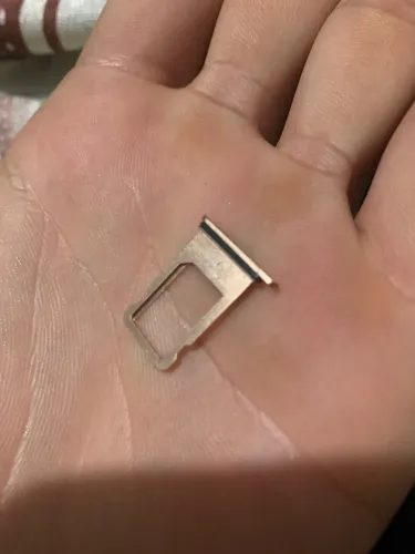 Gaveta de Chip SIM Original iPhone 8 Plus Gold