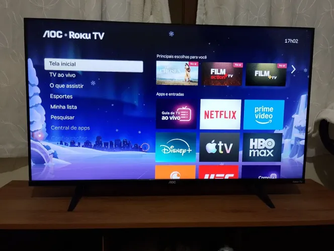 Tv smart Roku 40 polegadas