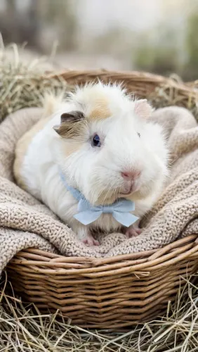 Porquinho da índia macho pelagem longa