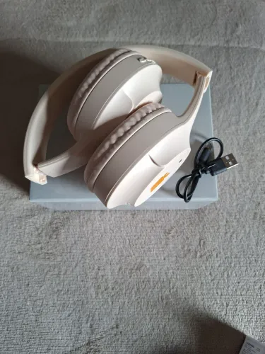 Headphone bege