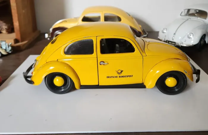 Fusca Miniatura Solido Coccinelle VW Käfer 1949 Deutsche Post