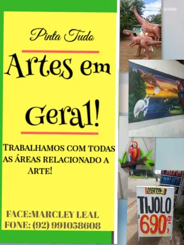 Telas, placas, faixas e banners.