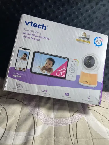 Vtech Rm5754 Babá eletrônica 5 pol C / câmera Wi-Fi cor branco
