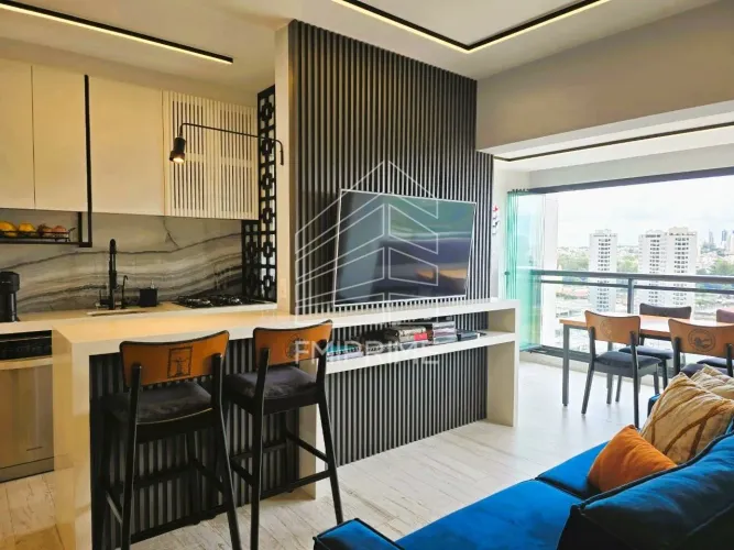 APARTAMENTO À VENDA MOBILIADO EM VILA LEOPOLDINA - 61m² - 2 QUARTOS - 1 SUÍTE - 2 VAGAS