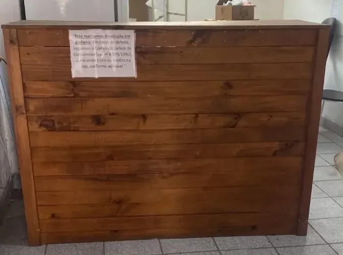Balcão para loja