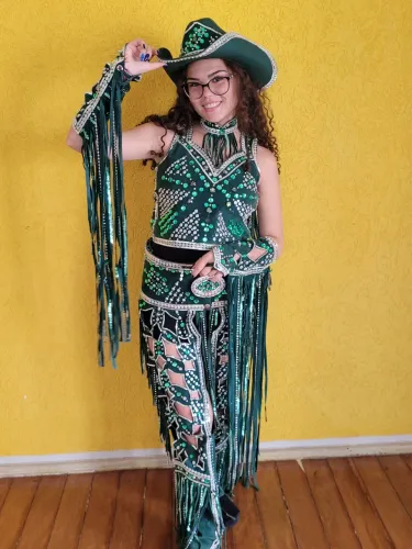 Roupa de couro ANTÍLOPE para salão