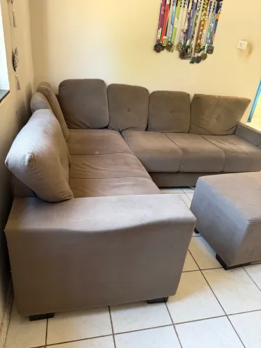 Sofá + Puff 