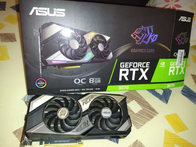 Placa de video rtx 3070 8gb