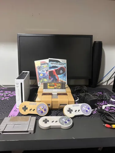 Super nintendo e nintendo wii leia o anuncio