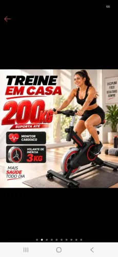Vendo Bicicleta Spinning Ermogrética profissional