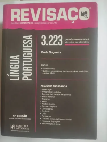 Livro revisaço de português