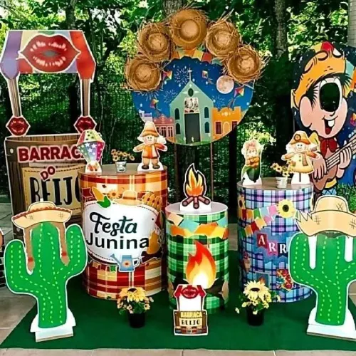 Decoração de festa junina