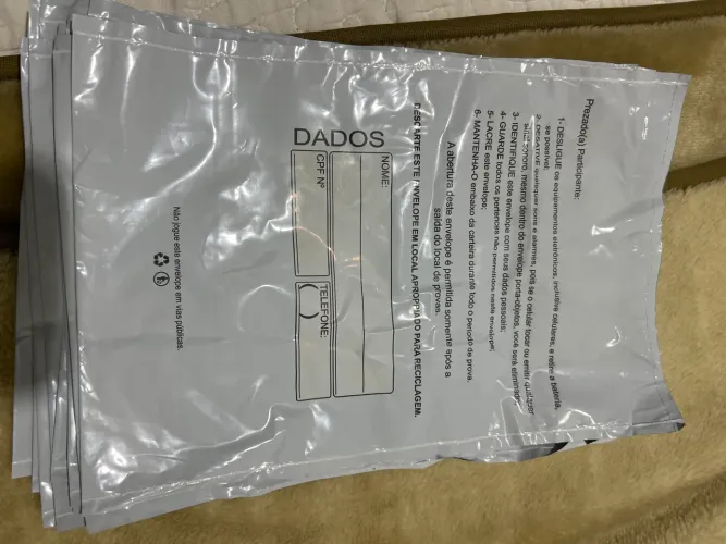 1.500 unidades de Envelopes de segurança com lacre 20x30cm novo