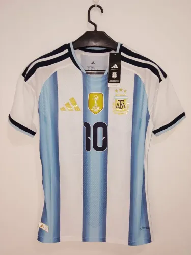 CAMISA SELEÇÃO ARGENTINA VERSÃO JOGADOR PERSONALIZADA 10 MESSI