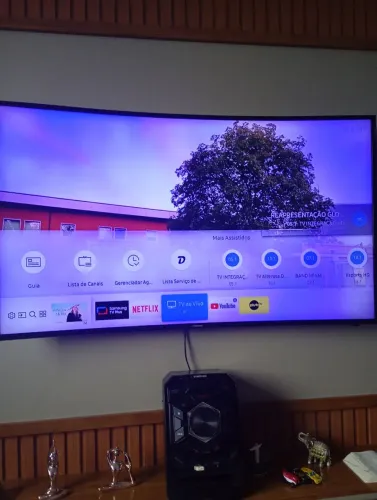 Smart tv 4k 49 polegadas curva