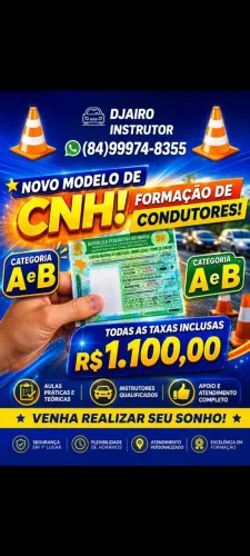 Venha tirar sua CNH do Brasil (Habilitação)