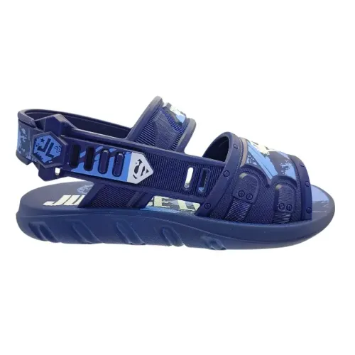 Sandália Infantil Grendene Kids Liga da Justiça Action Hero Azul 23263BS584