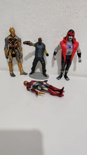 Lote de miniaturas Figura de ação
