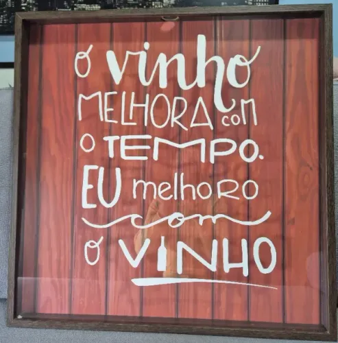 Quadro para rolhas