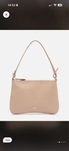 Bolsa Arezzo Morgana original nude nova 