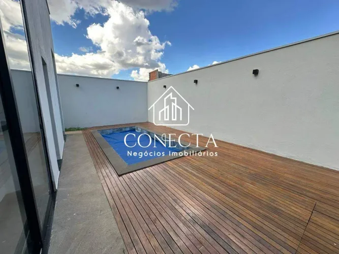Casa em condomínio para locação com 3 suítes e 215 m² em Uberlândia/MG