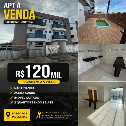 Apt OPORTUNIDADE R$120 mil avista