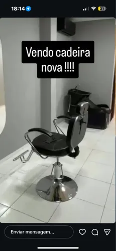 Cadeira barbeiro