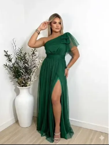 Vestido longo de festa
