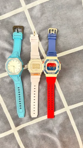 LOTE DE 3 RELÓGIOS POR APENAS R$ 78