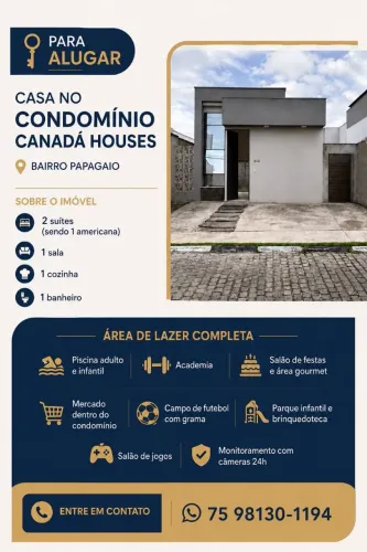 Casa - Condomínio Canadá Houses