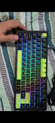 Teclado mecânico de alumínio MECHLANDS Blade75