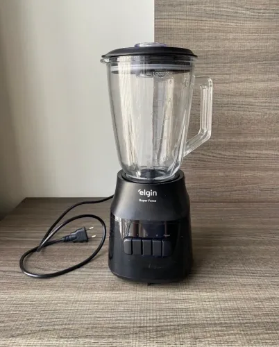liquidificador elgin super force 900w jarra de vidro 1,9l excelente estado