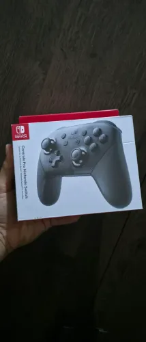 Pro Nintendo Switch Sem Fio Bluetooth Ergonomico e Preto<br>