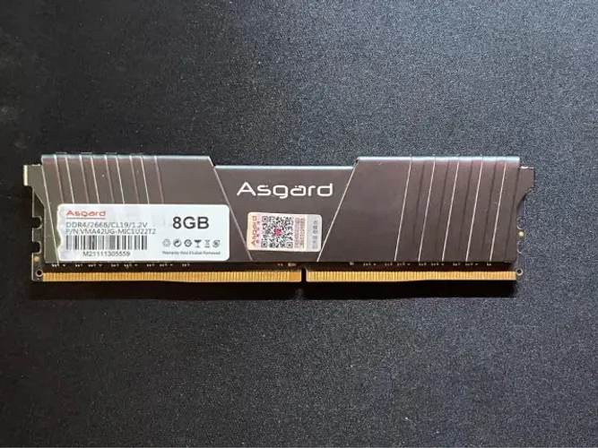 2x8 Gb Ram DDR4 2666hz, 16 GB