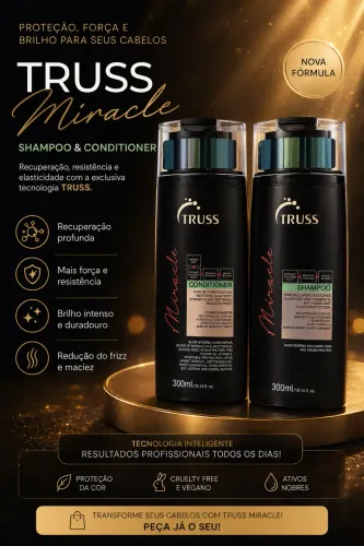 Shampoo e Condicionador Truss Miracle